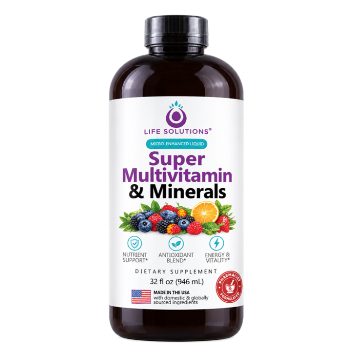 Liquid Super Multivitamins and Minerals