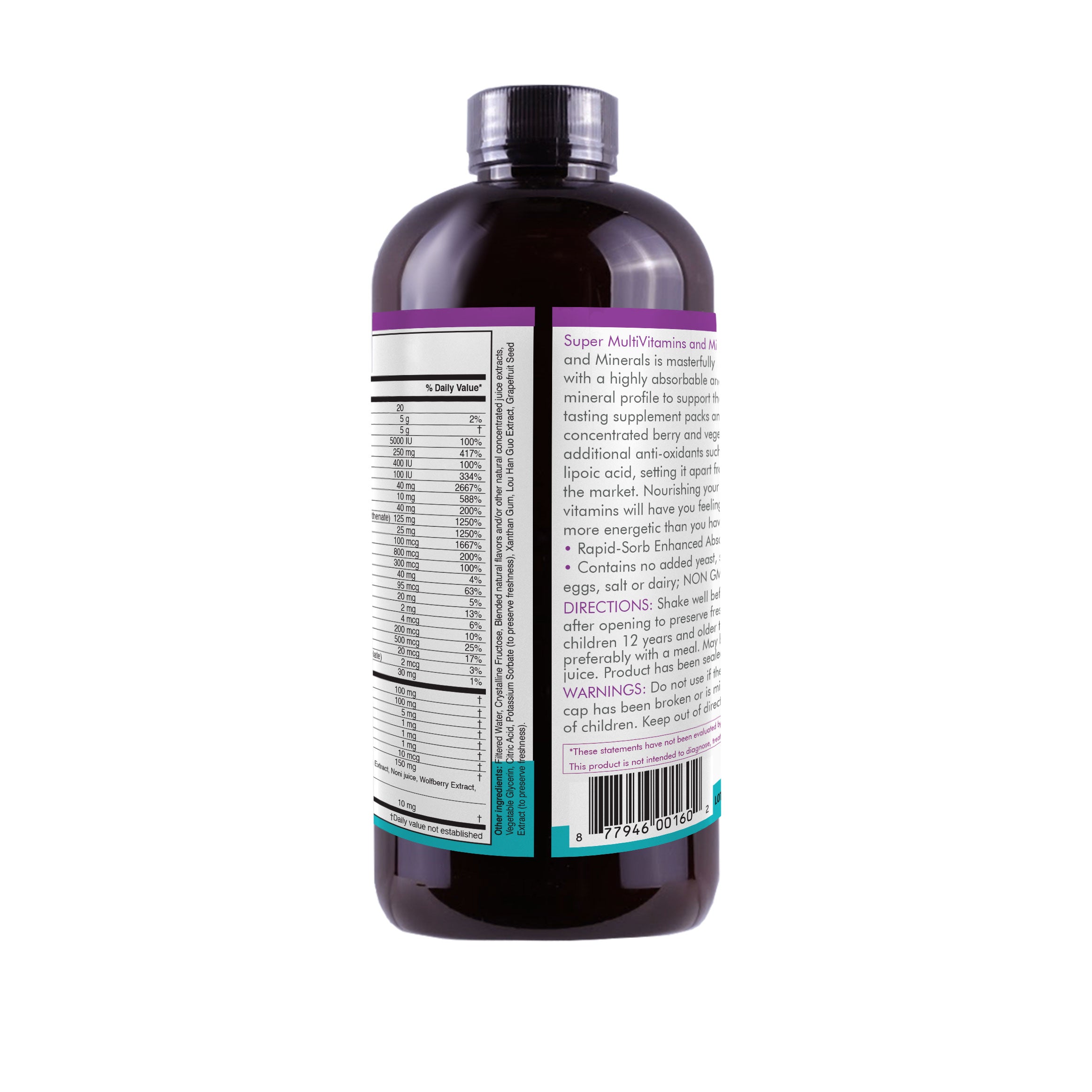 Super MultiVitamins and Minerals