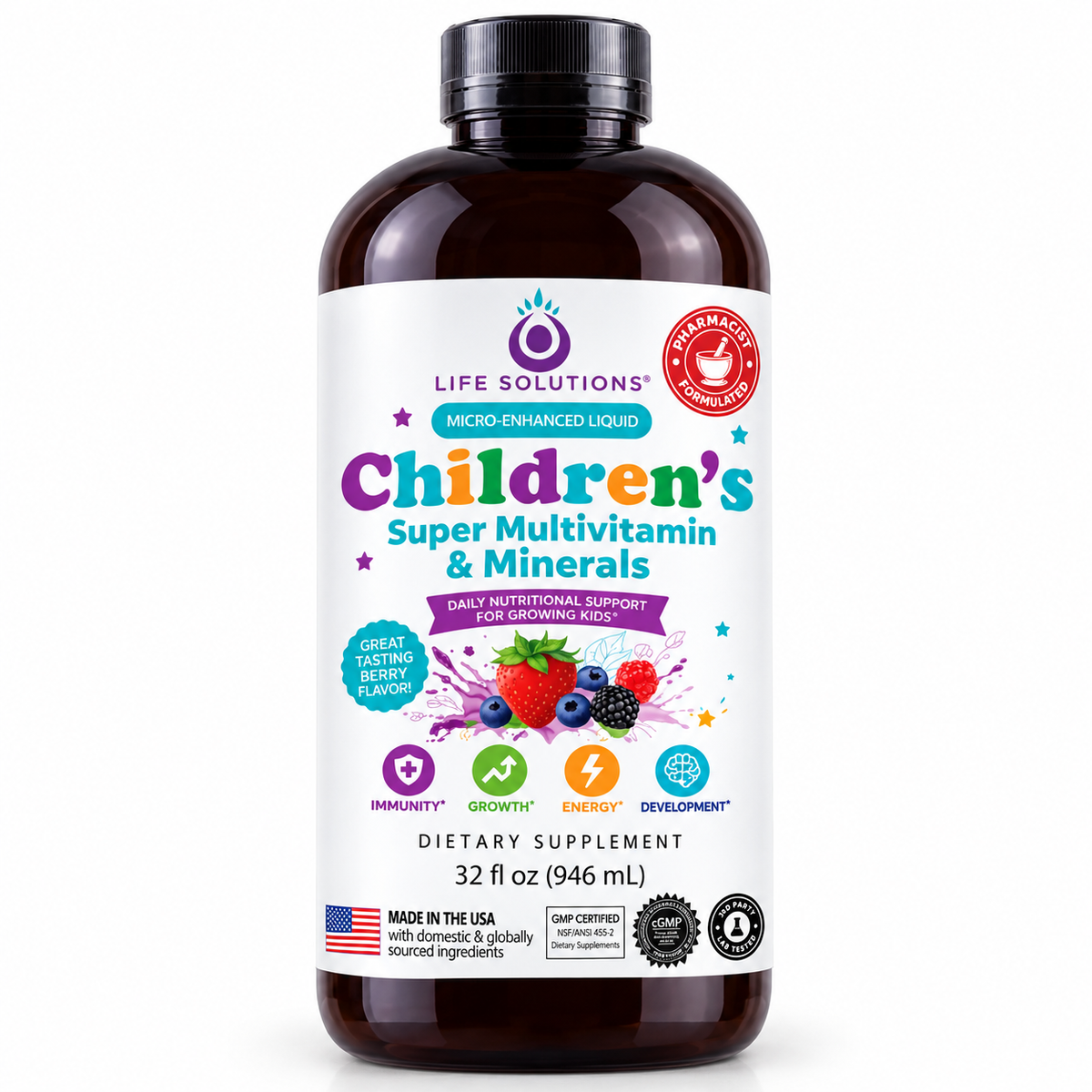 Liquid Children's Super Multivitamins & Minerals