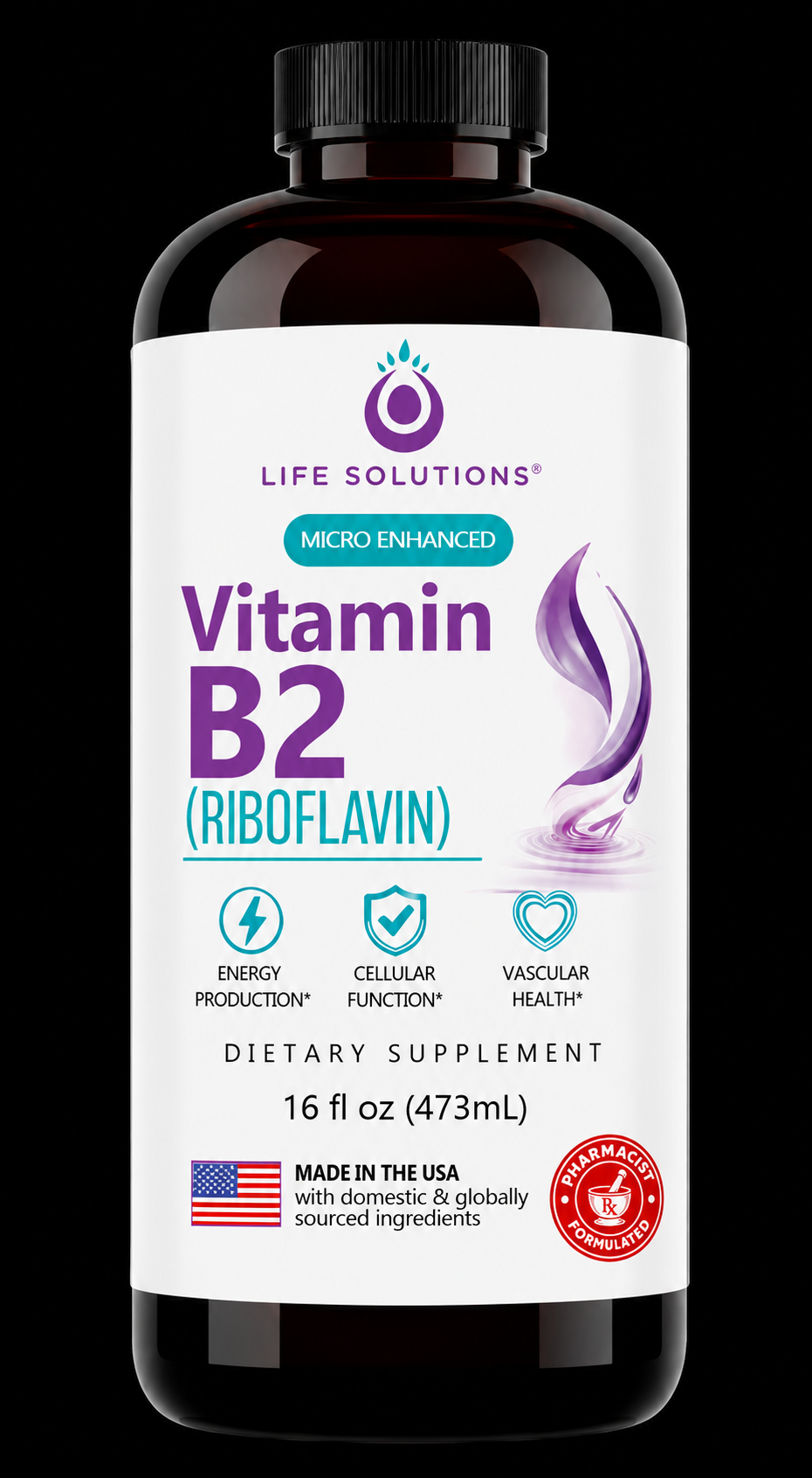 Liquid Vitamin B2 (Riboflavin)