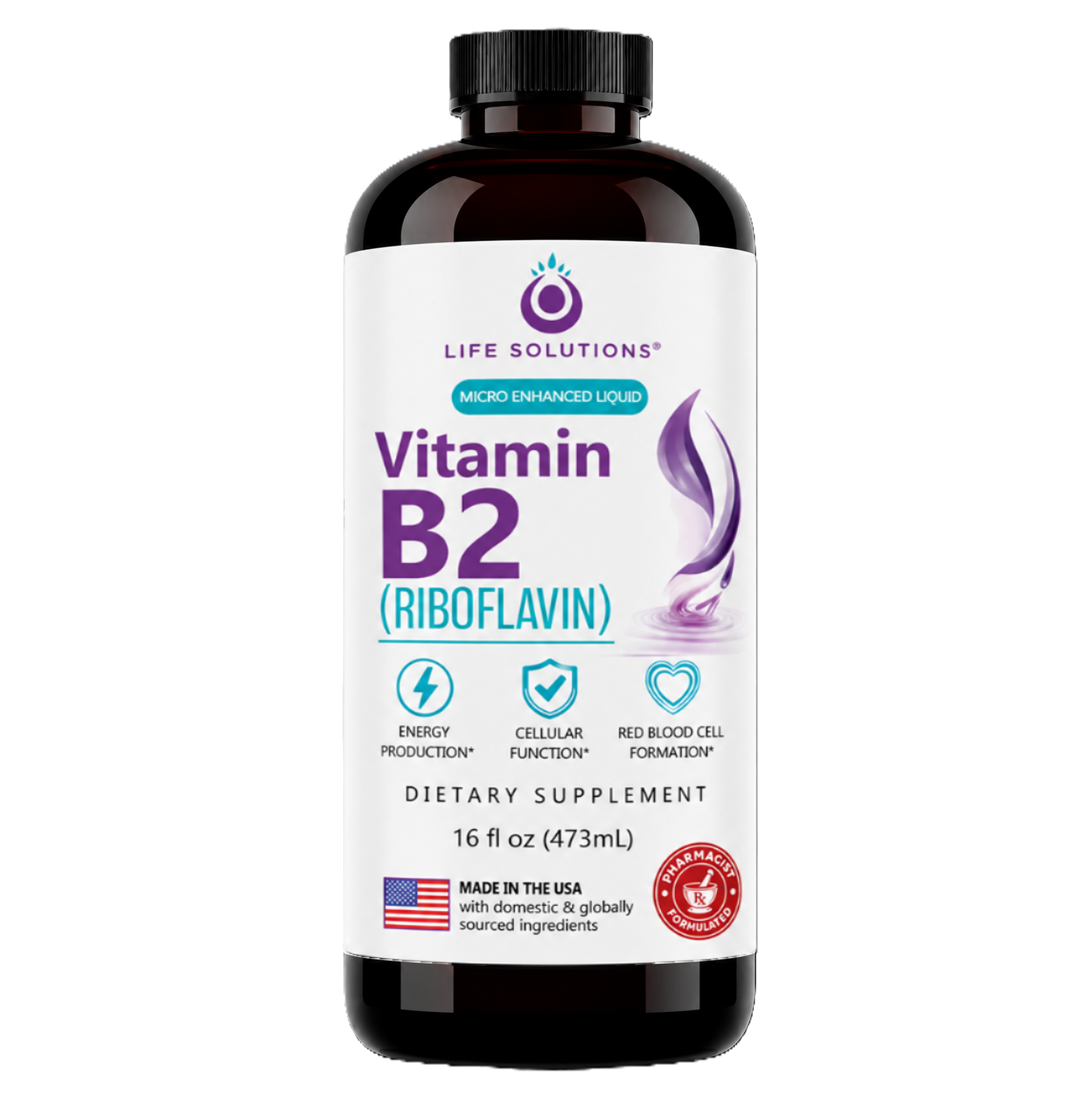 Liquid Vitamin B2 (Riboflavin)
