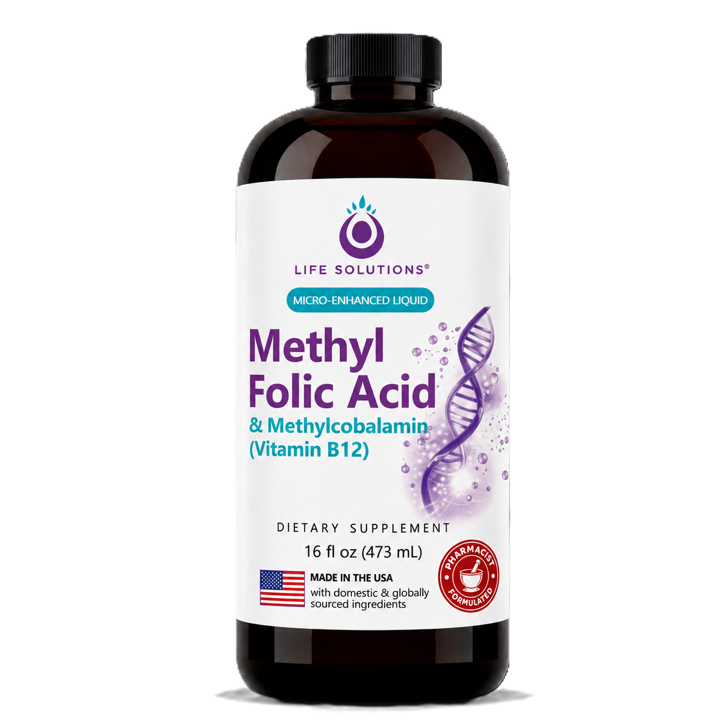 Liquid Methyl Folic Acid + Methyl Vitamin B12