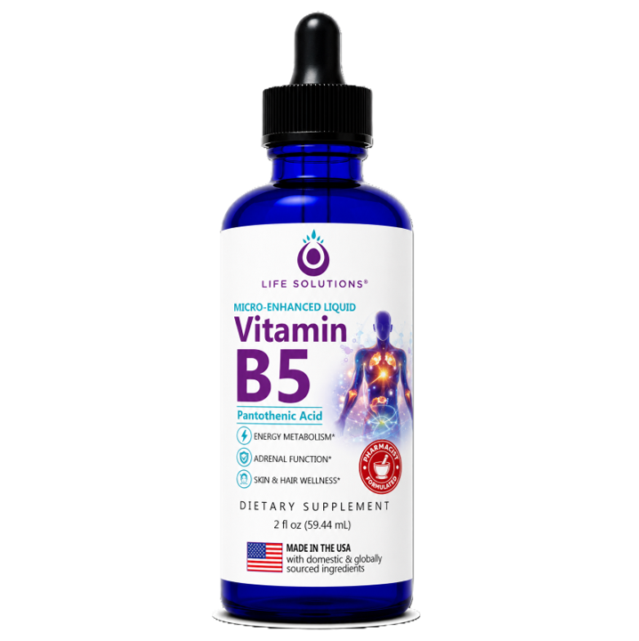 Liquid Vitamin B5 Dropper - 2 oz