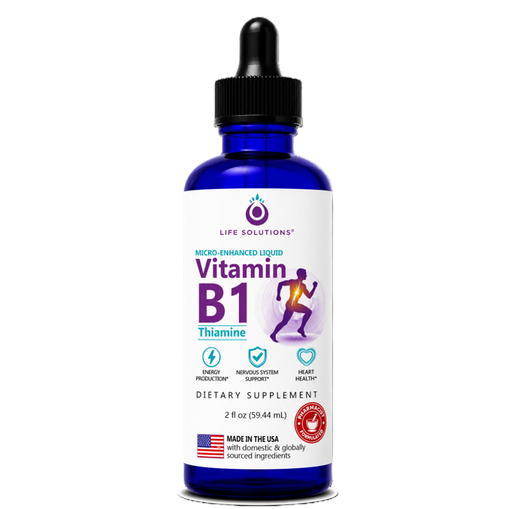 Liquid Vitamin B1 Dropper - 2 oz