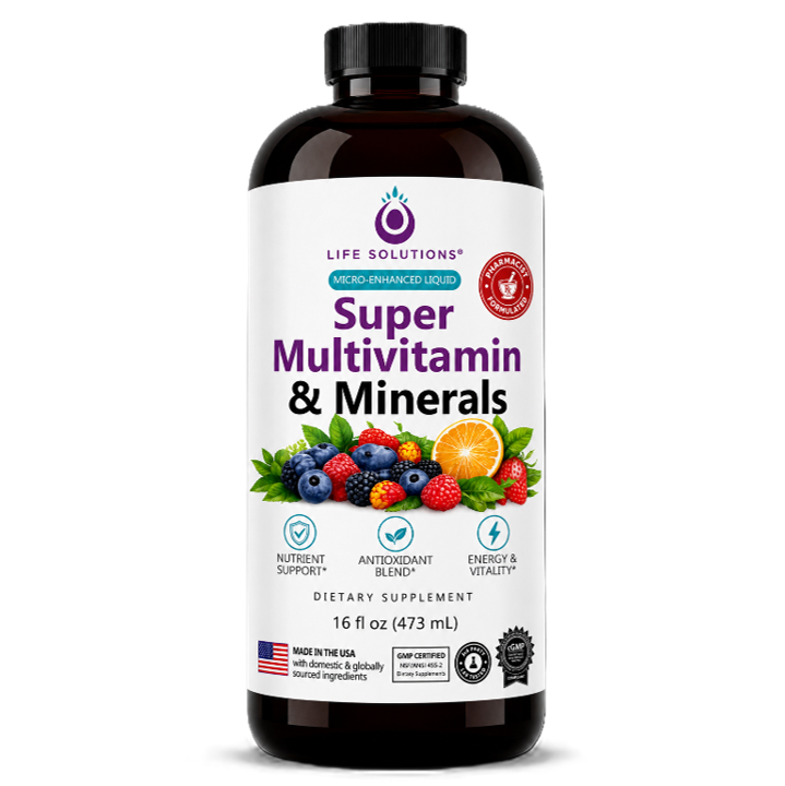 Liquid Super Multivitamins and Minerals