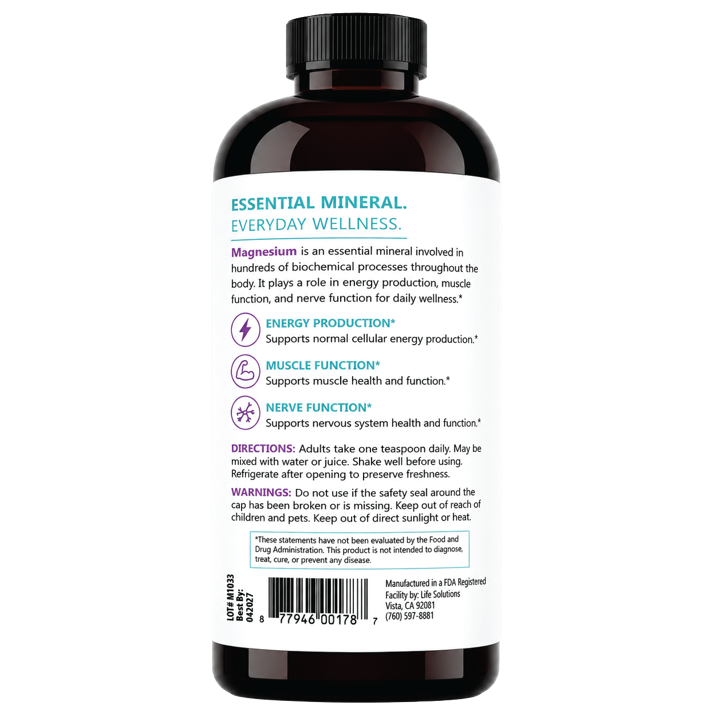 Liquid Magnesium Supplement