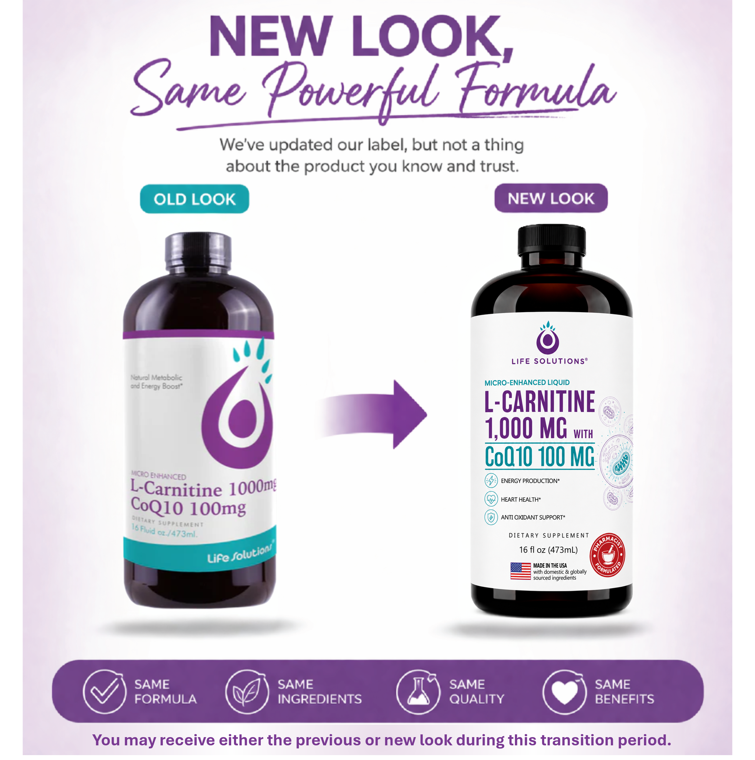 Liquid L-Carnitine + CoQ10