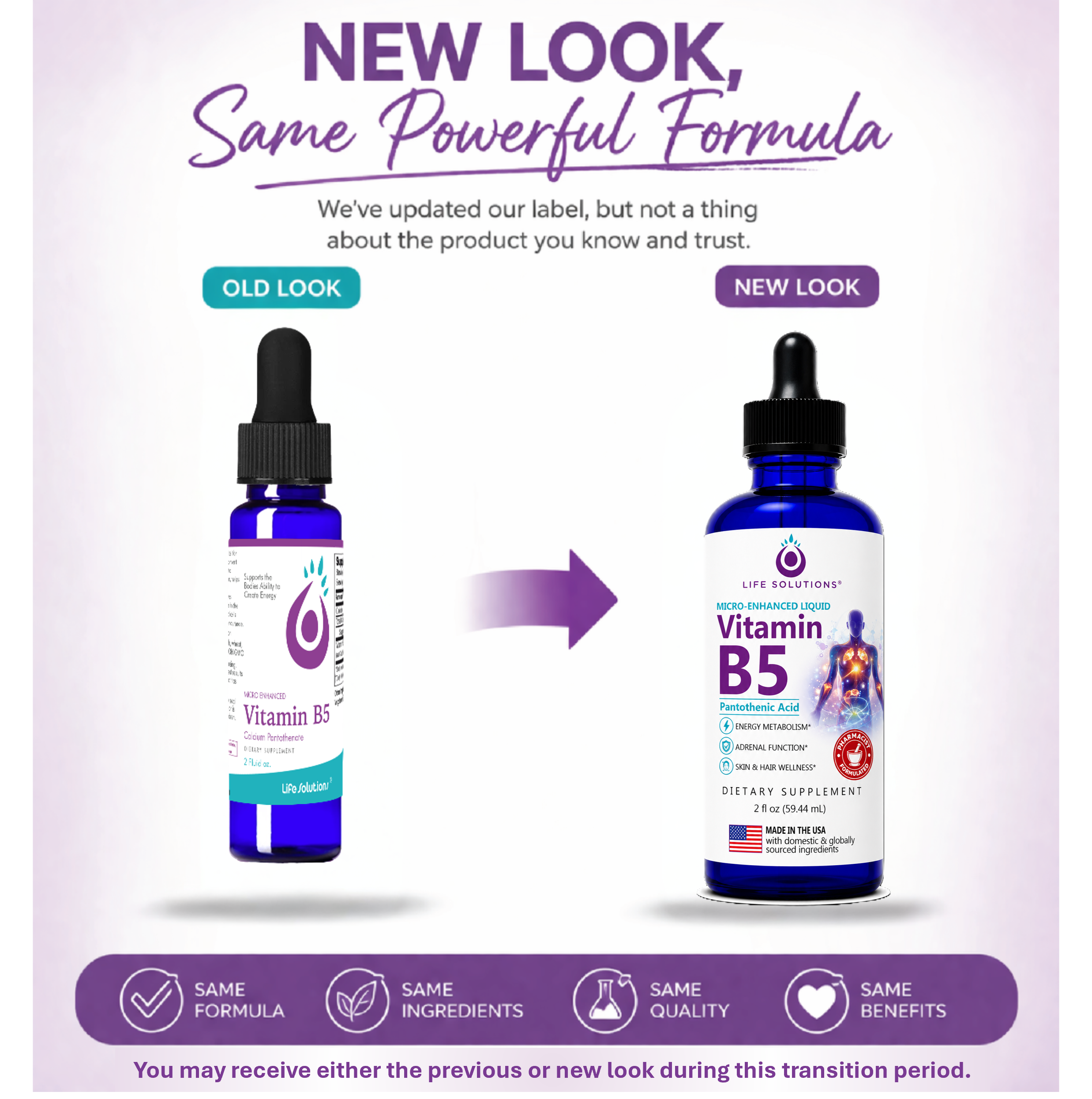 Liquid Vitamin B12 Dropper - 2 oz