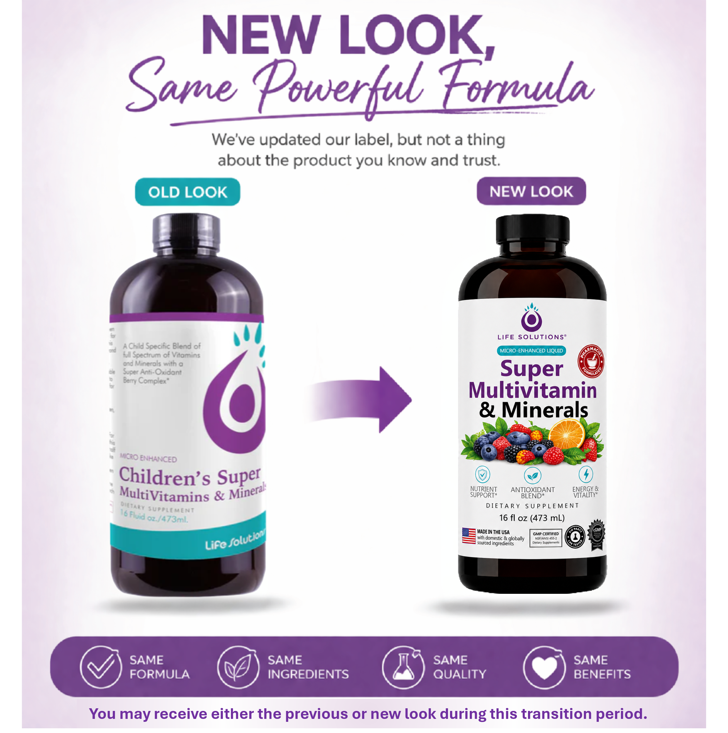 Liquid Super Multivitamins and Minerals