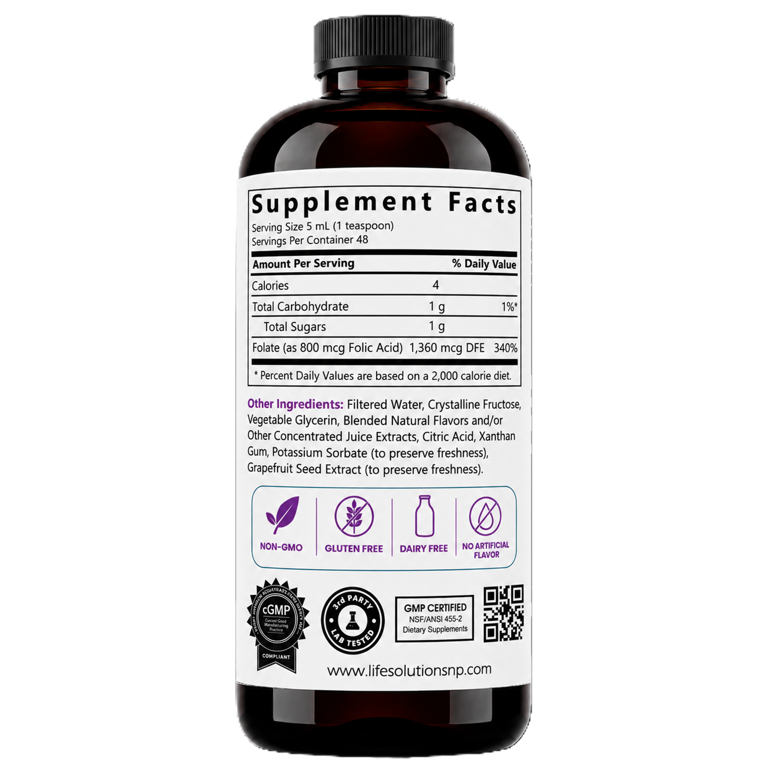 Liquid Folic Acid Supplement