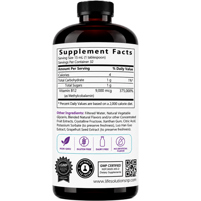 Liquid Vitamin B12 Triple Strength