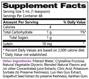 Liquid Lutein Supplement