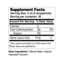 Load image into Gallery viewer, Liquid Alpha Lipoic Acid Dropper