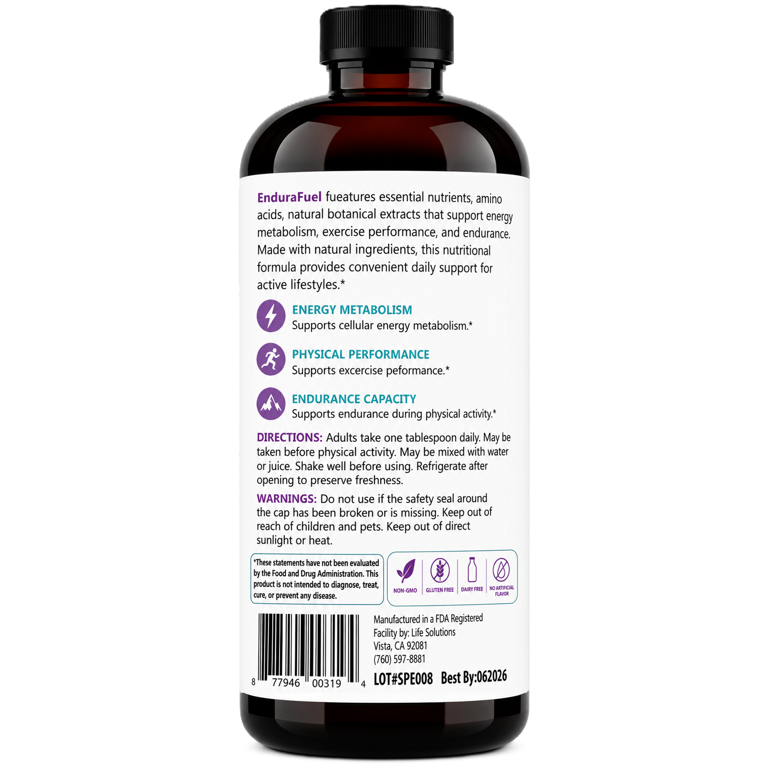 EnduraFuel - Liquid Athletic Performance Supplement