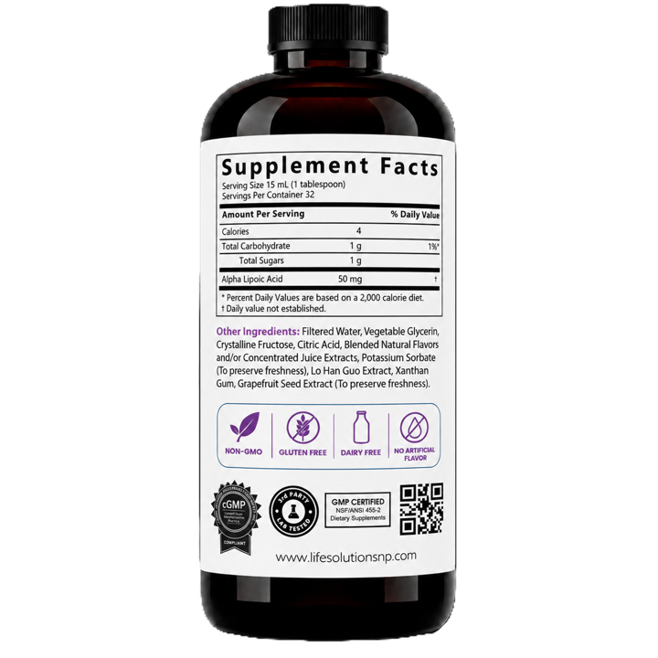 Liquid Alpha Lipoic Acid (ALA)