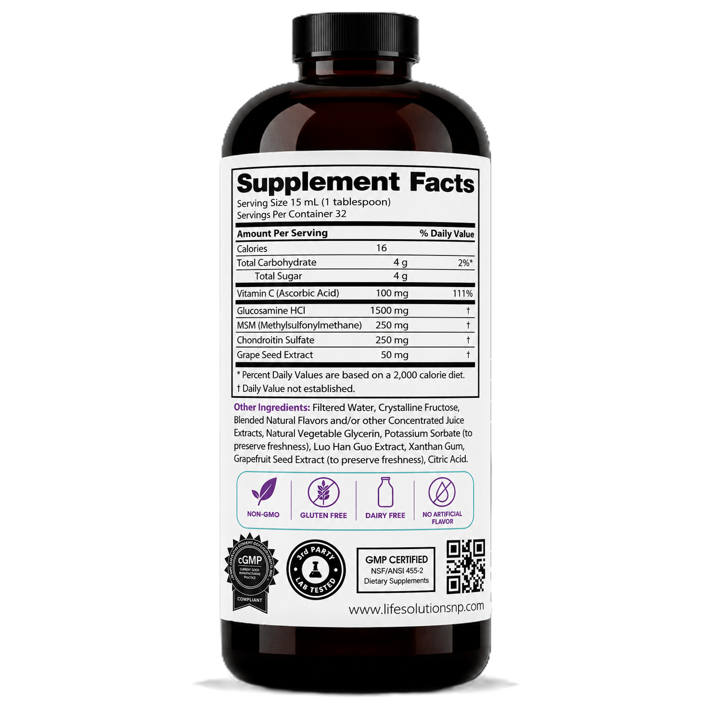 Liquid Glucosamine 1500 Chondroitin