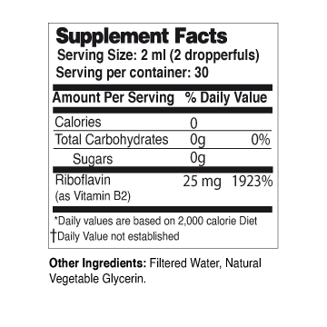 Liquid Vitamin B2 Dropper