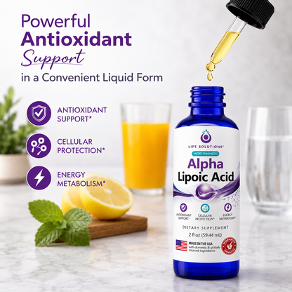 Liquid Alpha Lipoic Acid Dropper