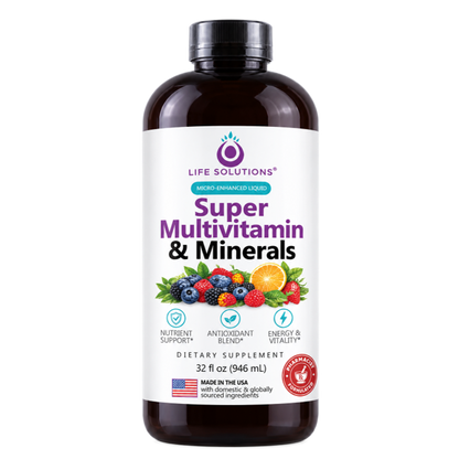 Liquid Super Multivitamins and Minerals