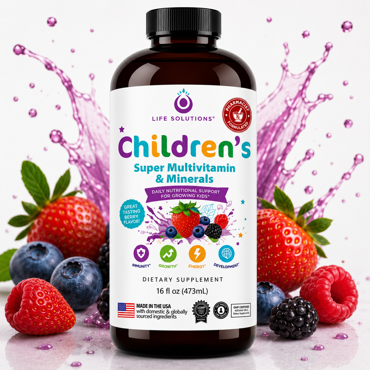 Liquid Children's Super Multivitamins & Minerals