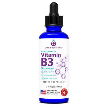 Liquid Vitamin B3 Dropper
