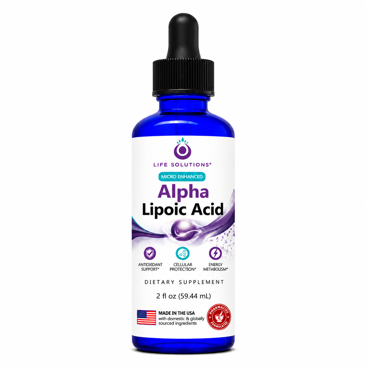 Liquid Alpha Lipoic Acid Dropper