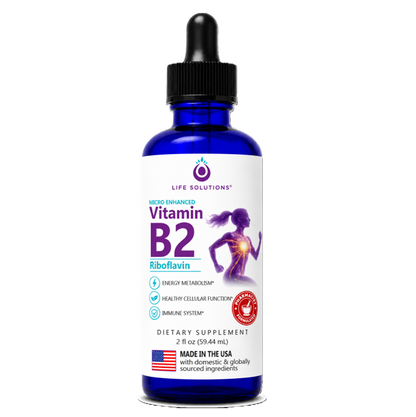 Liquid Vitamin B2 Dropper - 2 oz