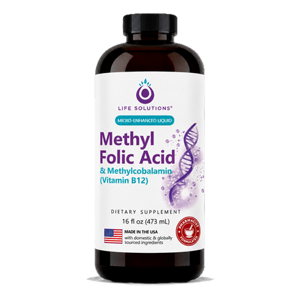 Liquid Methyl Folic Acid + Methyl Vitamin B12