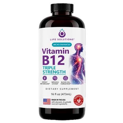 Liquid Vitamin B12 Triple Strength