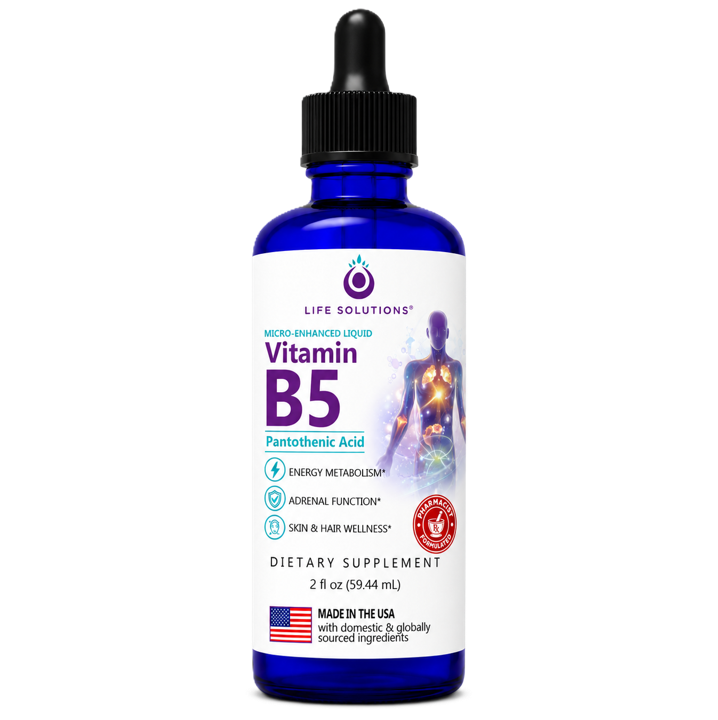 Liquid Vitamin B5 Dropper - 2 oz