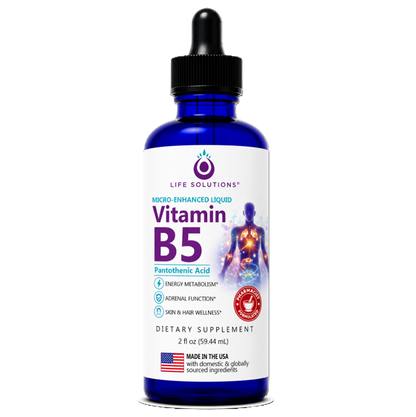 Liquid Vitamin B5 Dropper - 2 oz