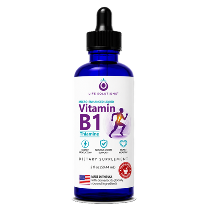 Liquid Vitamin B1 Dropper - 2 oz