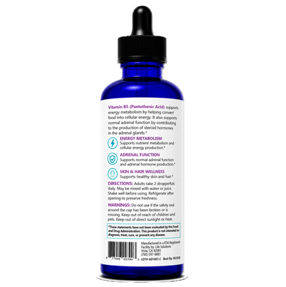 Liquid Vitamin B5 Dropper - 2 oz