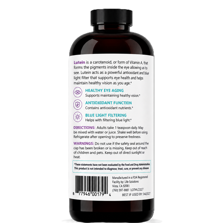 Liquid Lutein Supplement