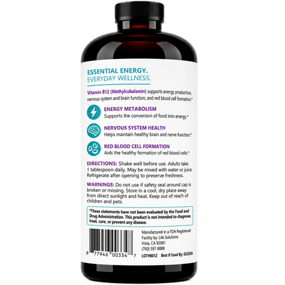 Liquid Vitamin B12 Triple Strength