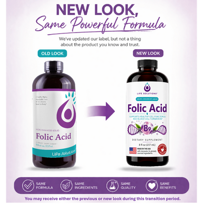 Liquid Folic Acid Supplement