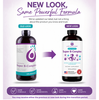 Liquid Super B Complex Vitamins