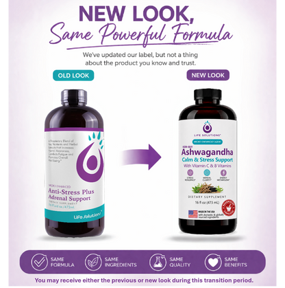 Liquid Ashwagandha Calm & Stress Support Supplement