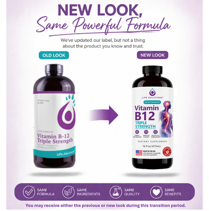Liquid Vitamin B12 Triple Strength