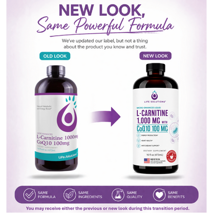 Liquid L-Carnitine + CoQ10