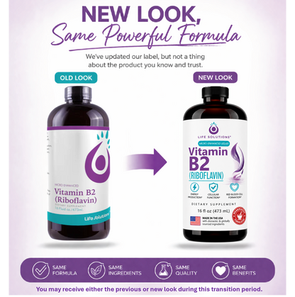 Liquid Vitamin B2 (Riboflavin)