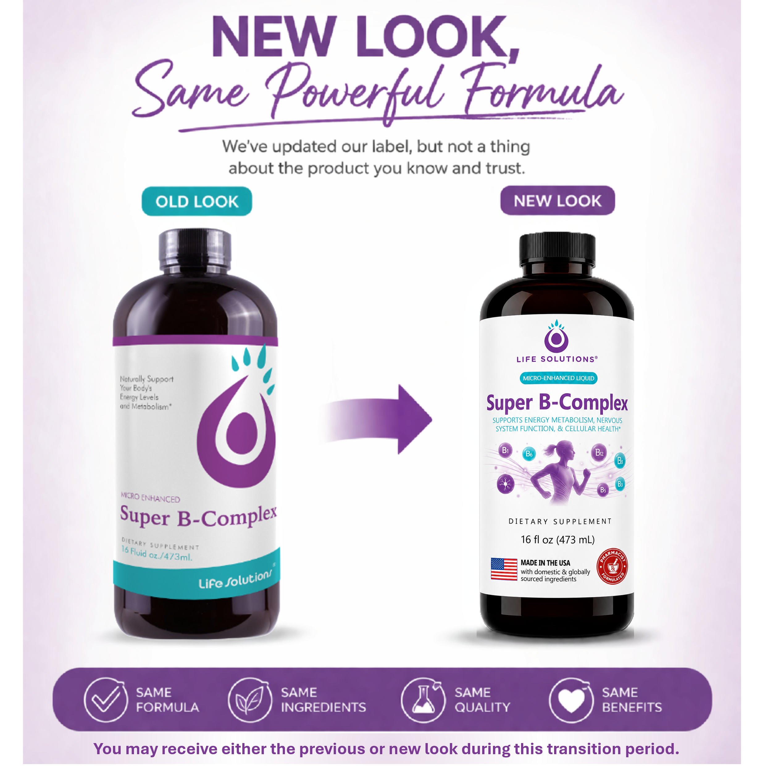 Liquid Super B Complex Vitamins