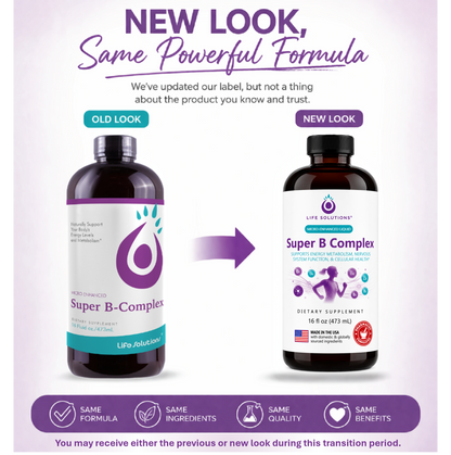 Liquid Super B Complex Vitamins
