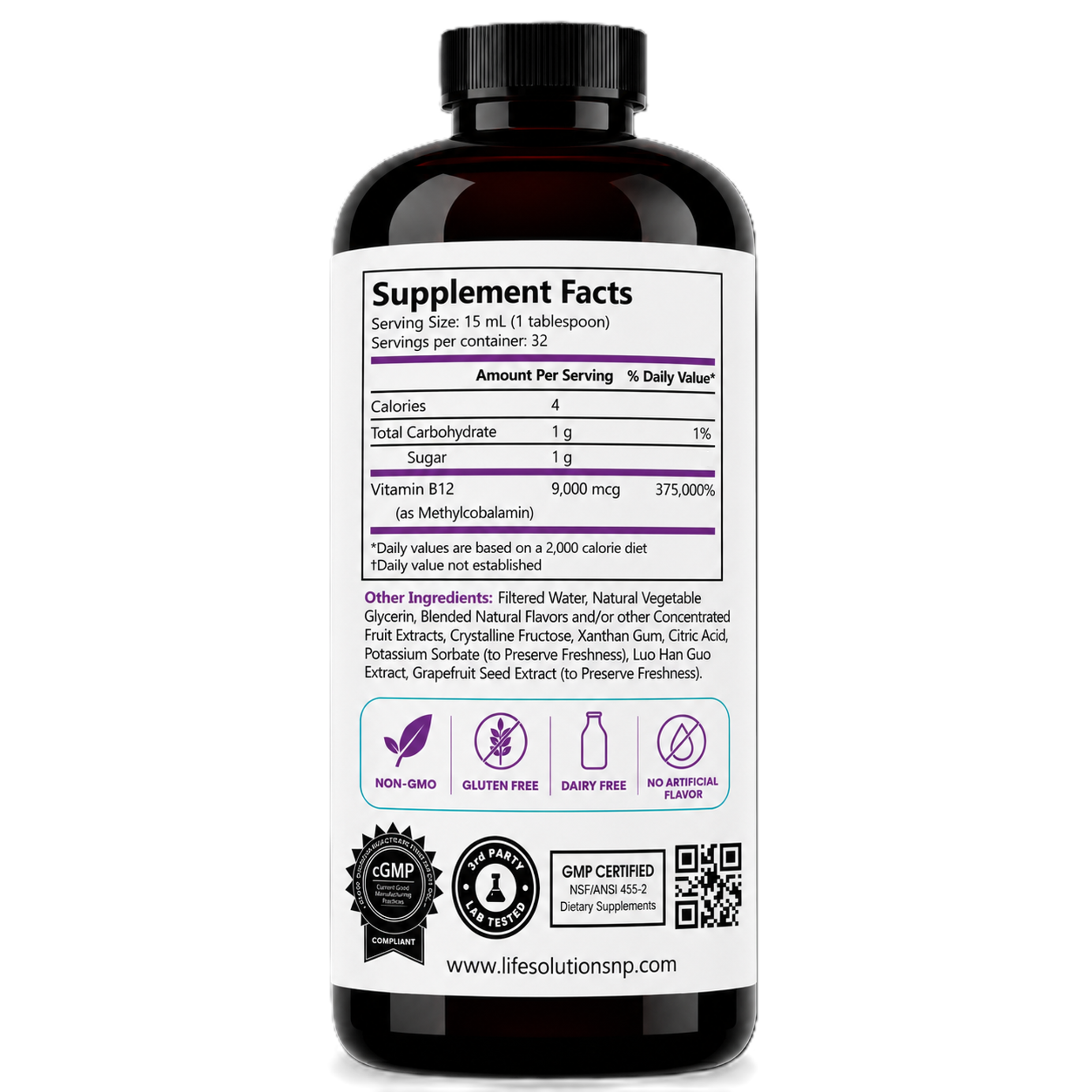 Liquid Vitamin B12 Triple Strength