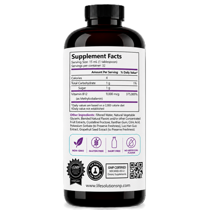 Liquid Vitamin B12 Triple Strength