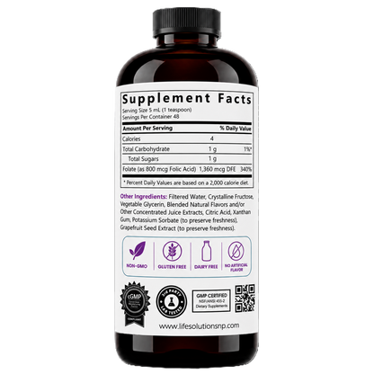 Liquid Folic Acid Supplement