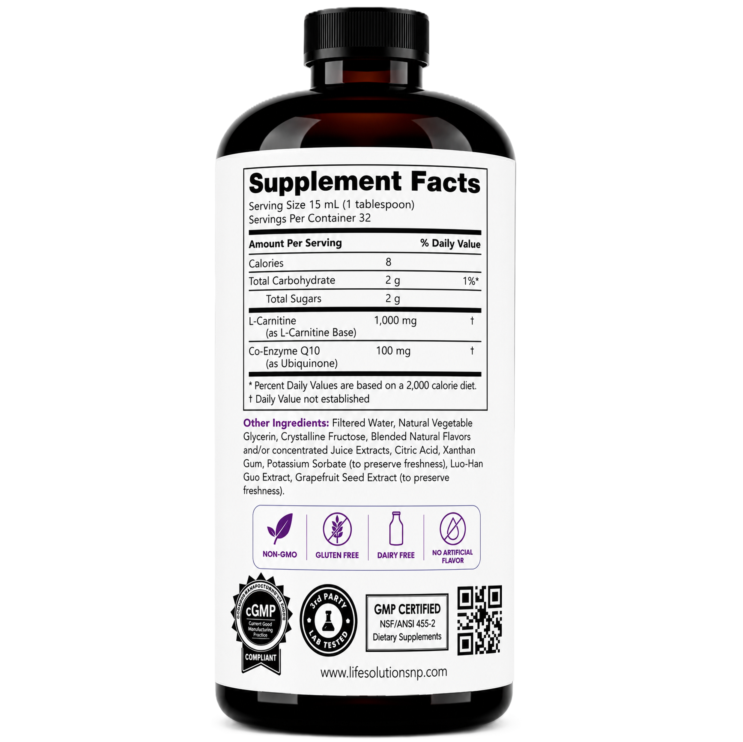 Liquid L-Carnitine + CoQ10