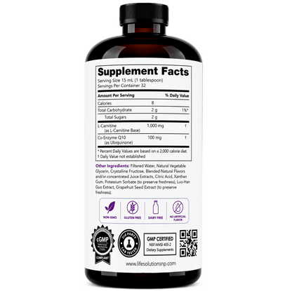 Liquid L-Carnitine + CoQ10