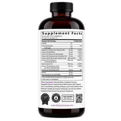 Liquid Super B Complex Vitamins