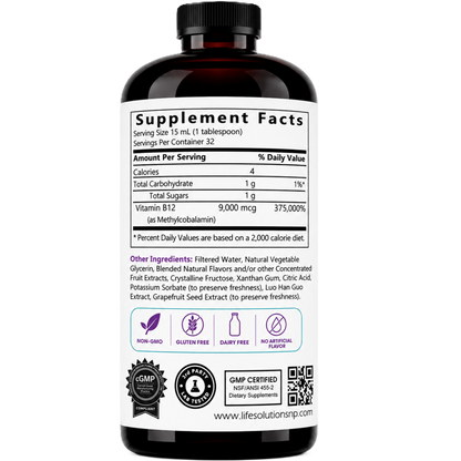 Liquid Vitamin B12 Triple Strength